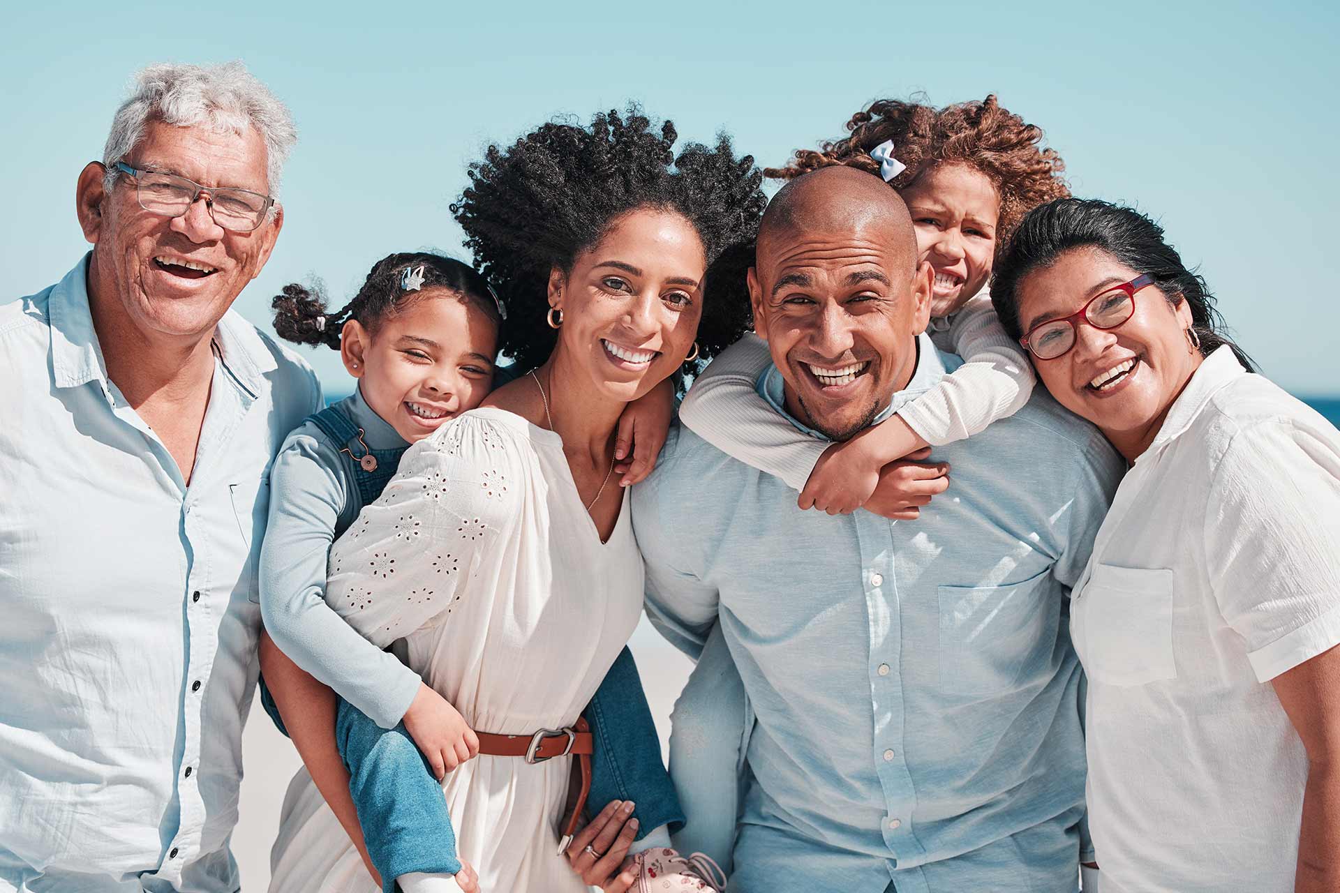 Família protegida com o Seguro de Vida